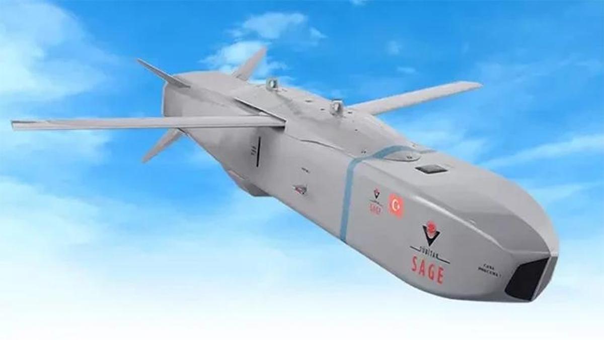 Milli seyir füzesi SOM-J'nin atış testi başarıyla tamamlandı