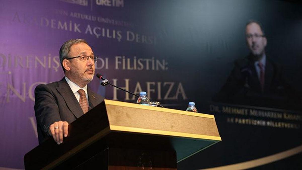Kasapoğlu: “Filistin davası, insanlık onurunun davasıdır”