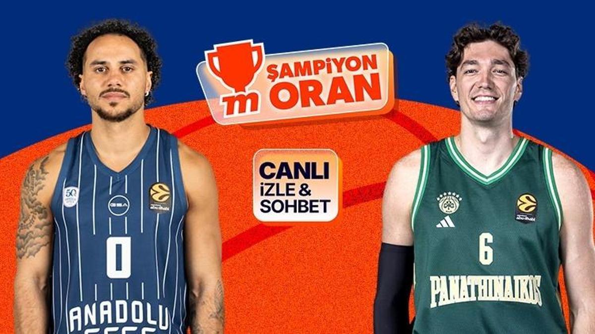 Anadolu Efes Panathinaikos'u konuk edecek! Maçın heyecanı canlı yayın, canlı sohbet ve Şampiyon Oranlar ile Misli'de