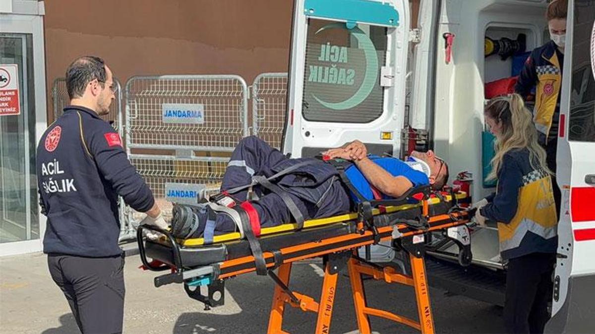 Tekirdağ'da 2 ayrı iş kazasında yüksekten düşen 2 işçi yaralandı
