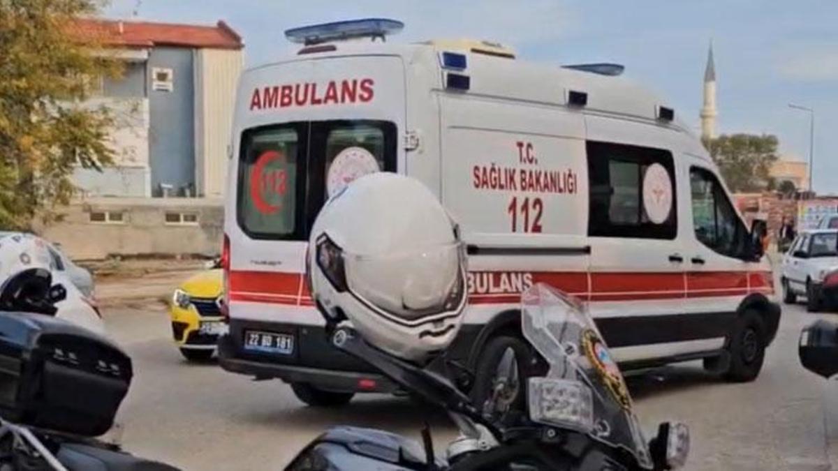 Edirne’de feci kaza: Yaşlı adam otomobilin altında kalarak yaşamını yitirdi