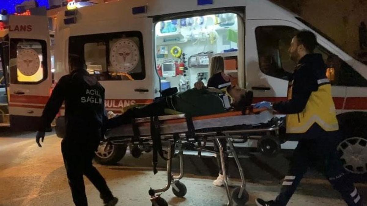 Çorum'da motosiklet otobüs durağına daldı: 1 yaralı