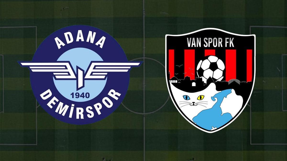 Adana Demirspor - Vanspor maçı ne zaman saat kaçta hangi kanalda
