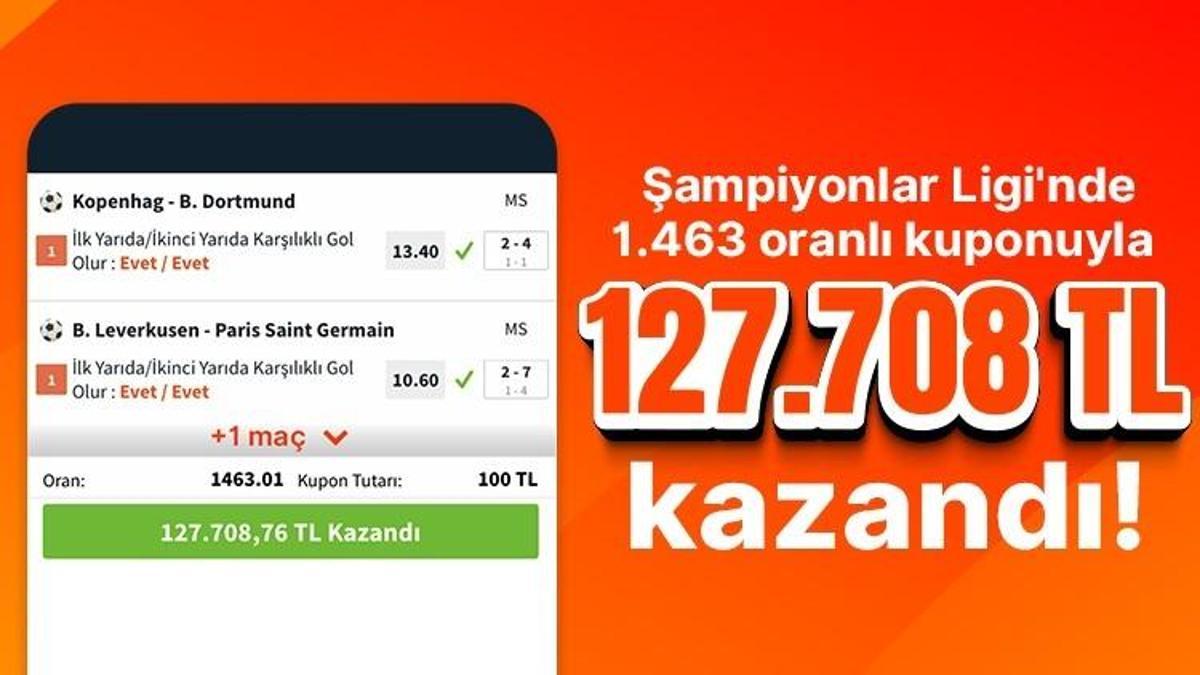 İlk Yarıda/İkinci Yarıda Karşılıklı Gol Olur tahminleriyle 1.463.01 oran bildi, Misli’de 127.708 TL kazandı!