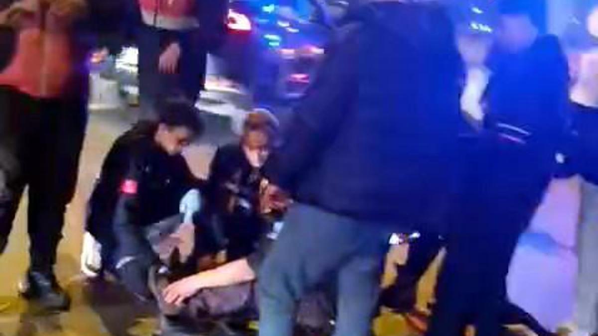 İstanbul- Beylikdüzü'nde kaza kask kamerasında