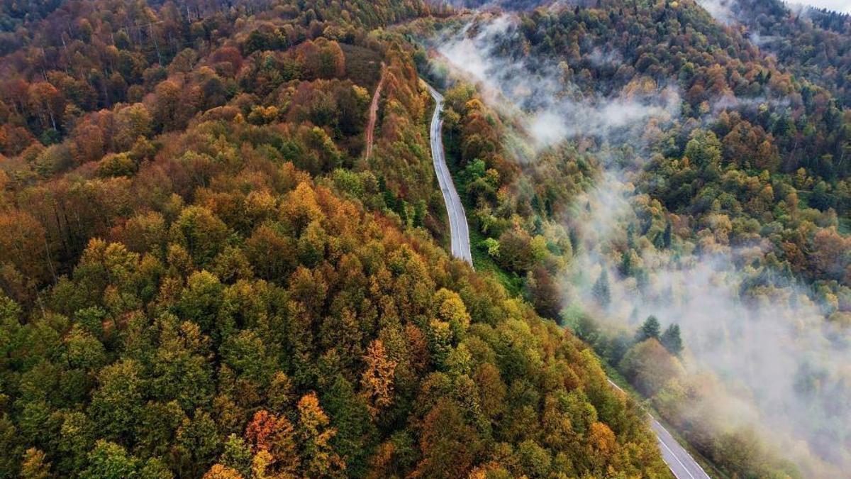 Sakarya'da gökyüzüne uzanan cennet: Film platosunu aratmıyor
