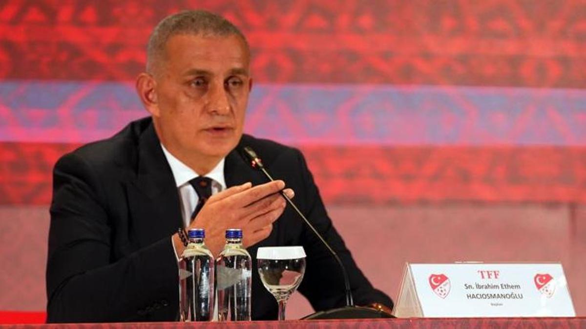 TFF Başkanı İbrahim Hacıosmanoğlu: 152 hakemin aktif olarak bahis oynadığı tespit edilmiştir