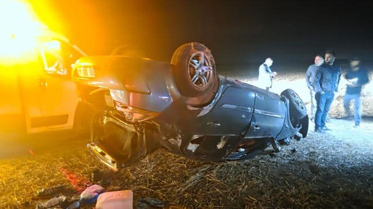 Aksaray'da trafik kazası: 2 kişi yaralandı!