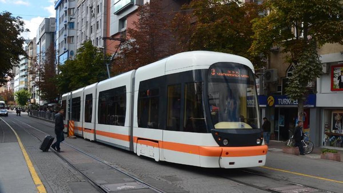 Eskişehir'de bazı hatlarda gece tramvay seferleri yapılamayacak