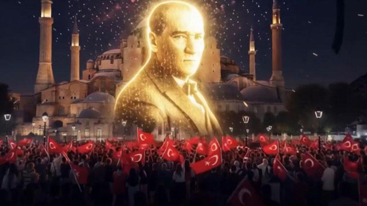 Cumhuriyet Bayramı'nın 102'nci yılı! Bursalı prodüktörden yapay zeka destekli 'Cumhuriyet Marşı'