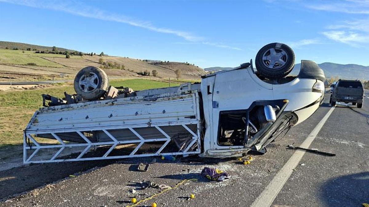 Kütahya Hisarcık'ta trafik kazası: 4 yaralı