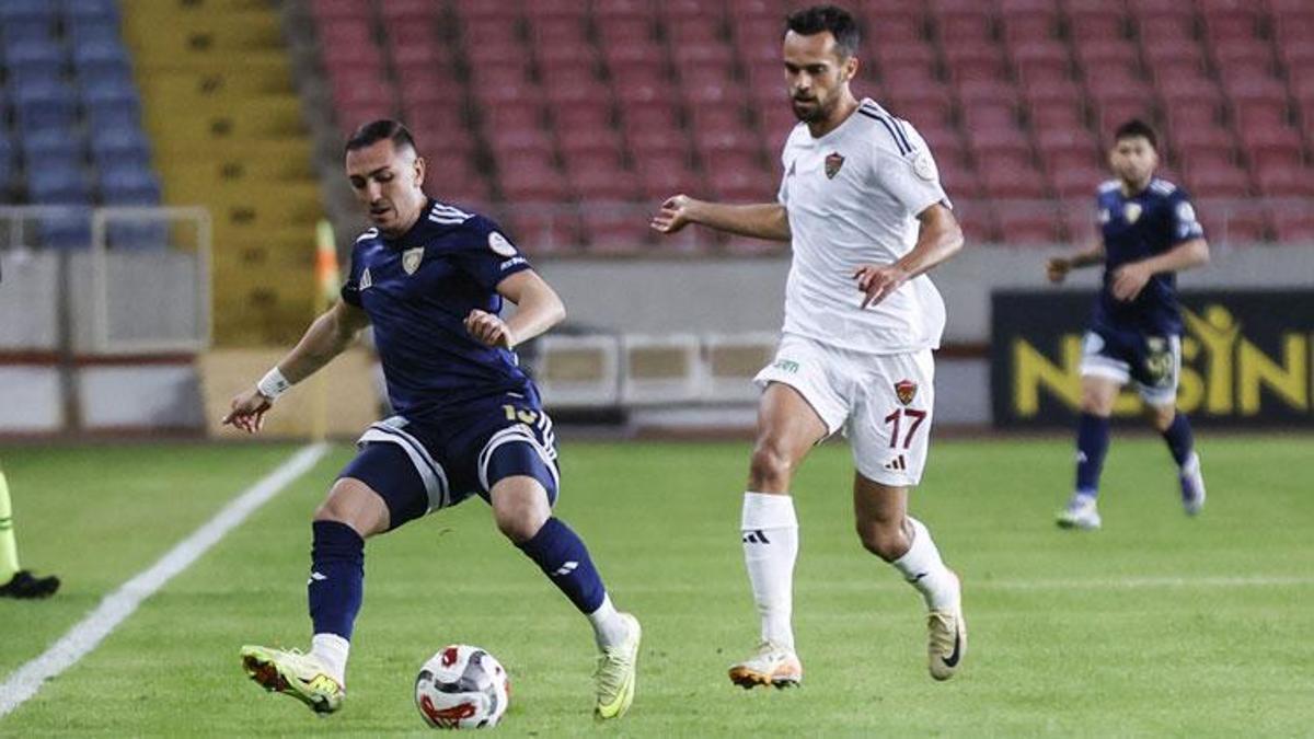 Atakaş Hatayspor-Erzurumspor FK maçında 3 puan 3 golle geldi