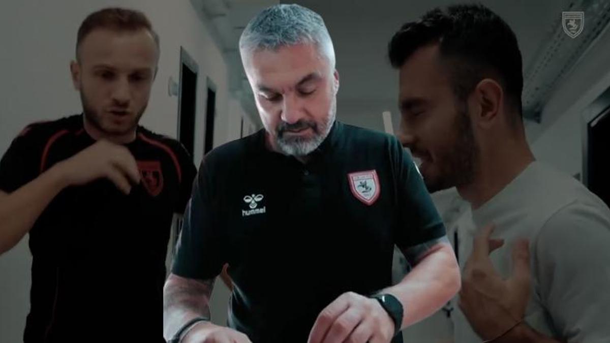 Thomas Reis dondu kaldı! Samsunsporlu futbolculara özel kutu şoku