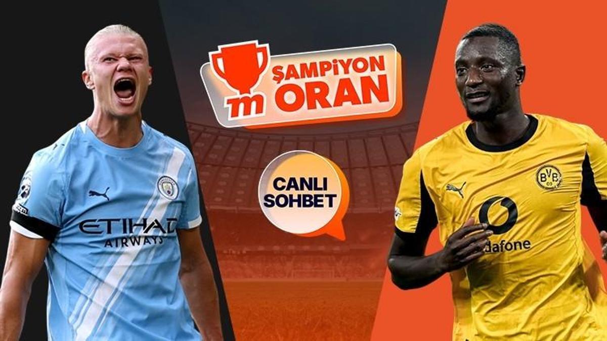 Şampiyonlar Ligi'nde Manchester City ile Borussia Dortmund karşılaşıyor! Maçın heyecanı canlı sohbet ve Şampiyon Oranlar ile Misli'de