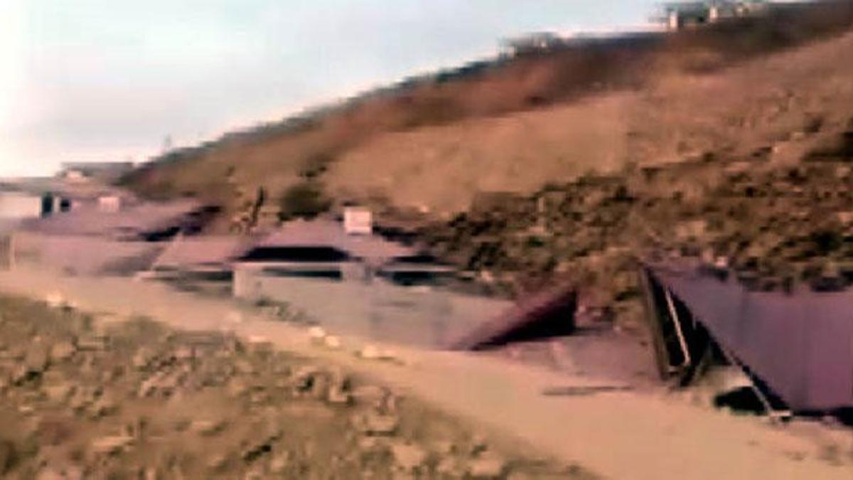 Kahramanmaraş Onikişubat’ta heyelan 10 ev toprak altında kaldı