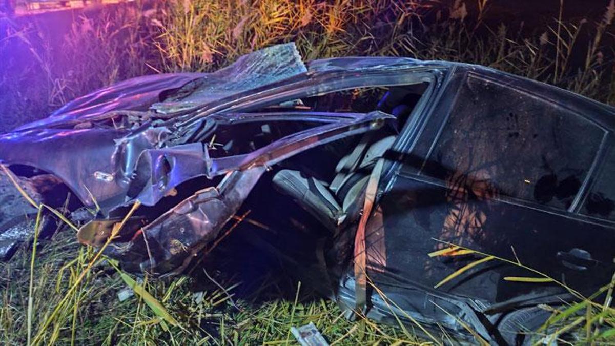 Sungurlu'da takla atan otomobil hurdaya döndü: 1 yaralı