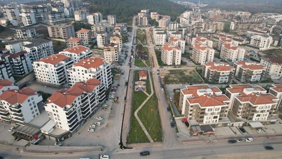 Bursa Nilüfer Belediyesi'nin yeni mahallesine yeni yaşam alanı
