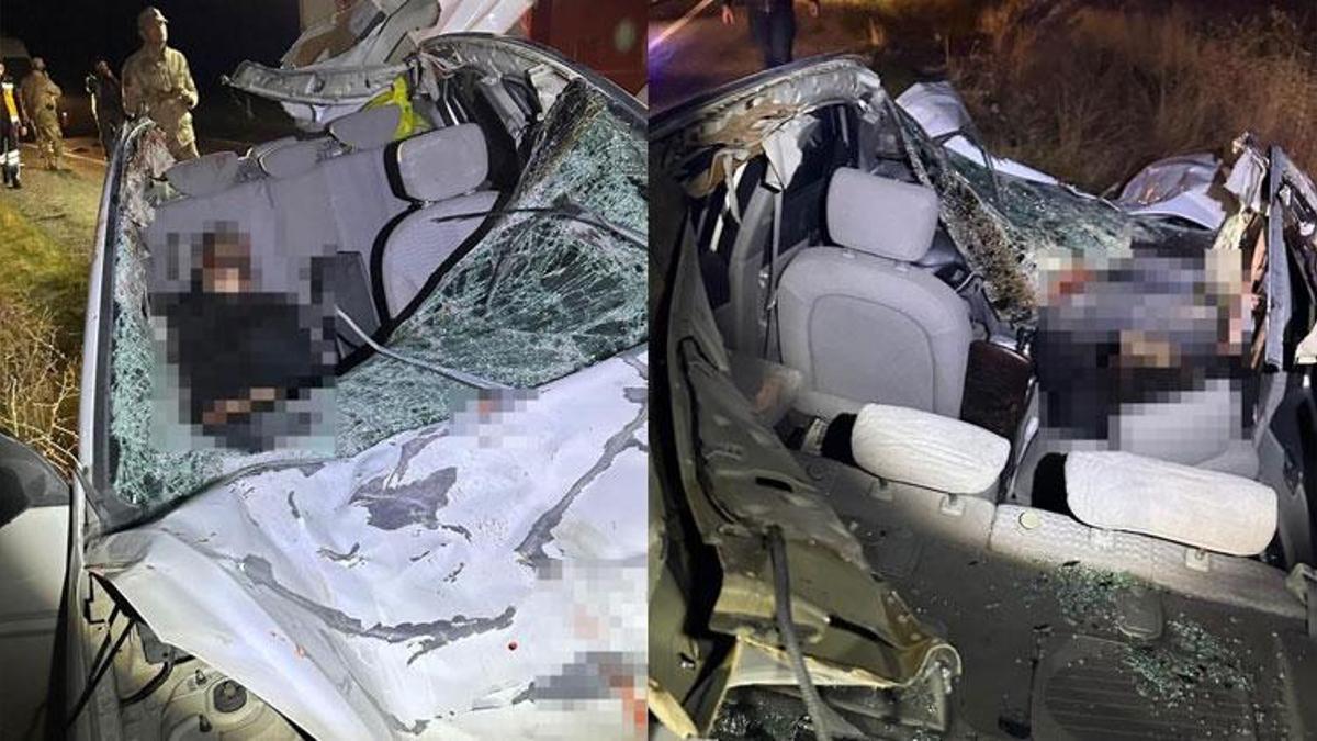 Silvan'da iki otomobil ile at çarpıştı: 1 ölü, 7 yaralı