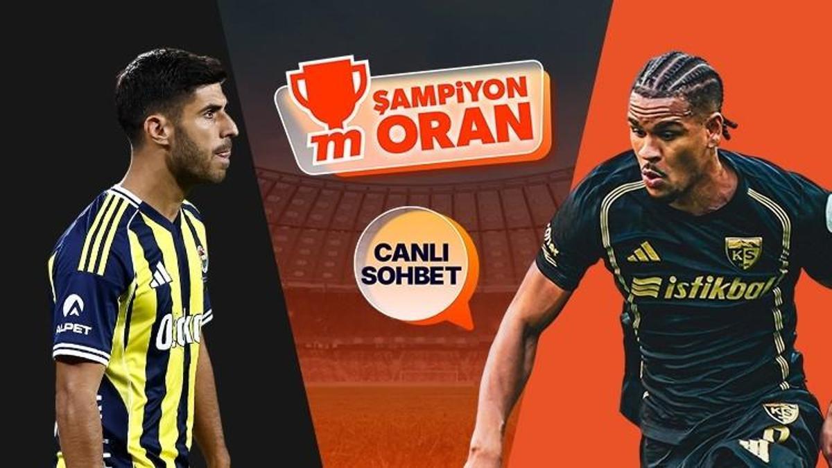 Fenerbahçe, Süper Lig'de Kayserispor'u konuk edecek! Maçın heyecanı canlı sohbet ve Şampiyon Oranlar ile Misli'de