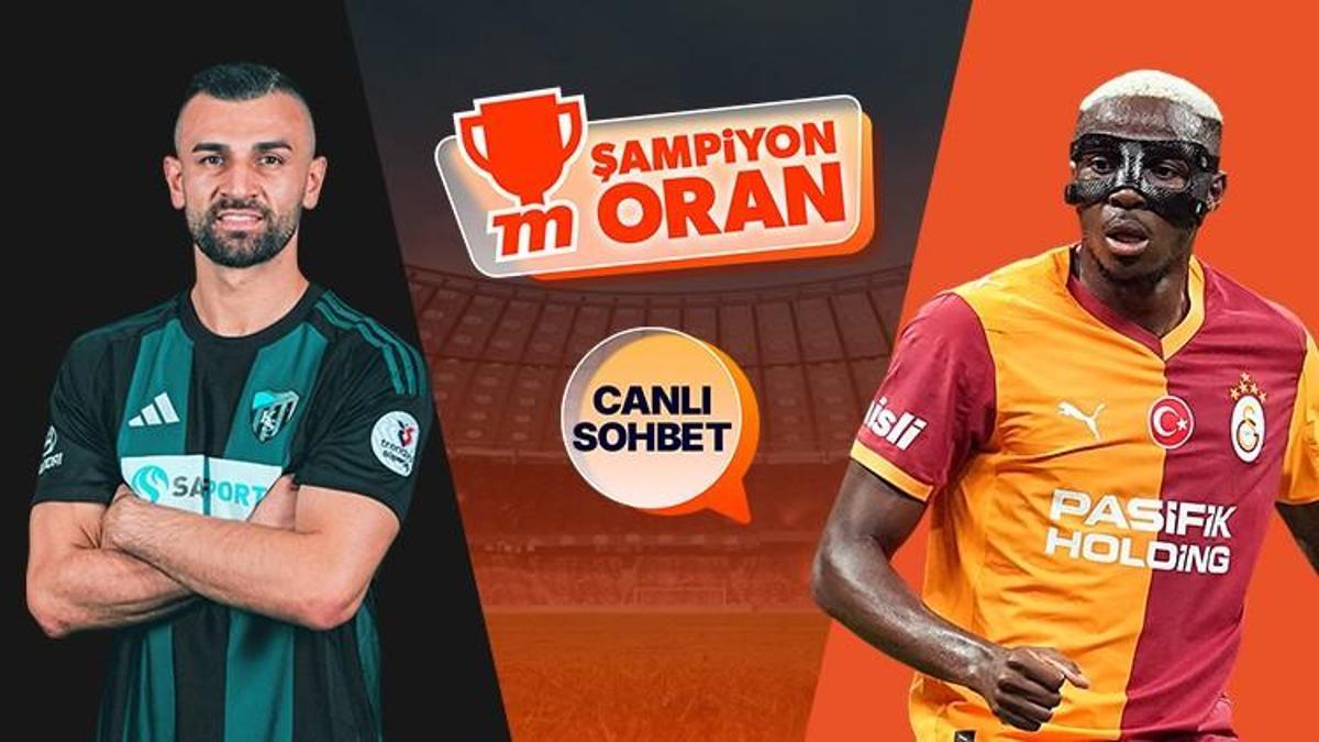 Galatasaray, Süper Lig'de Kocaelispor'a konuk olacak! Maçın heyecanı canlı sohbet ve Şampiyon Oranlar ile Misli'de