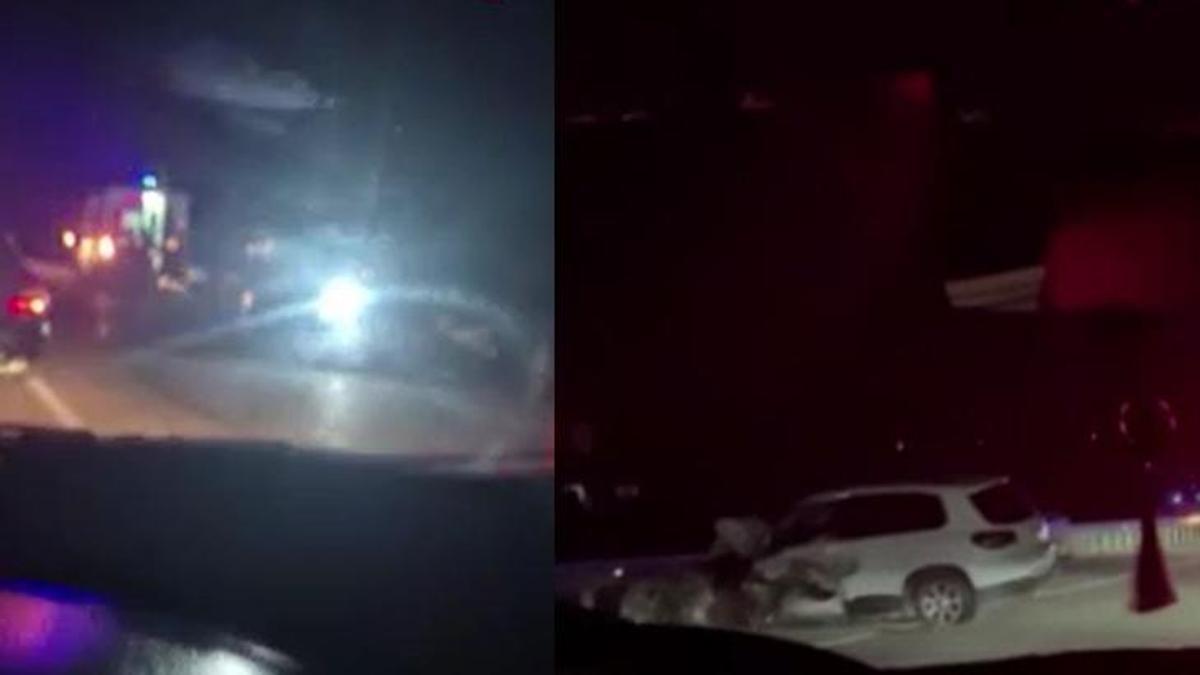 Ankara’da iki otomobil kafa kafaya çarpıştı! 4 kiş…