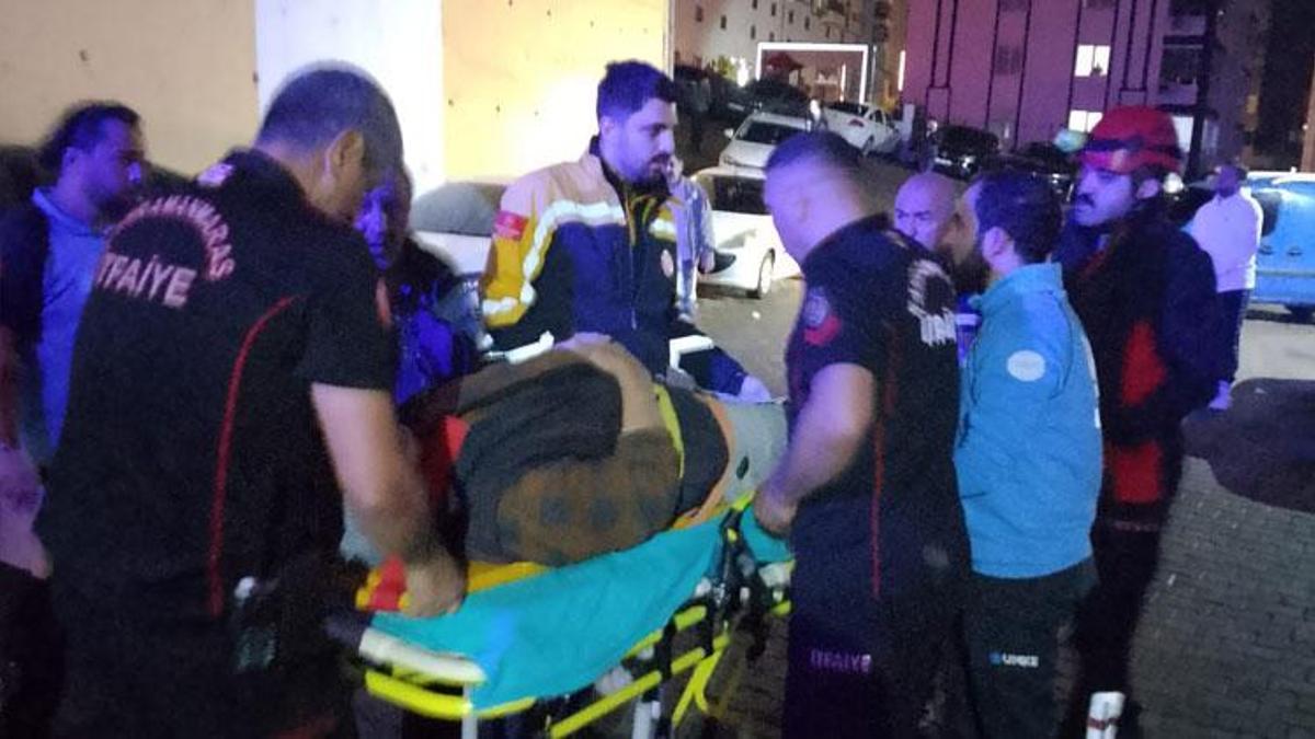 Kahramanmaraş’ta bir apartmanın asansörü 9 kat aşağı düştü: 5 yaralı