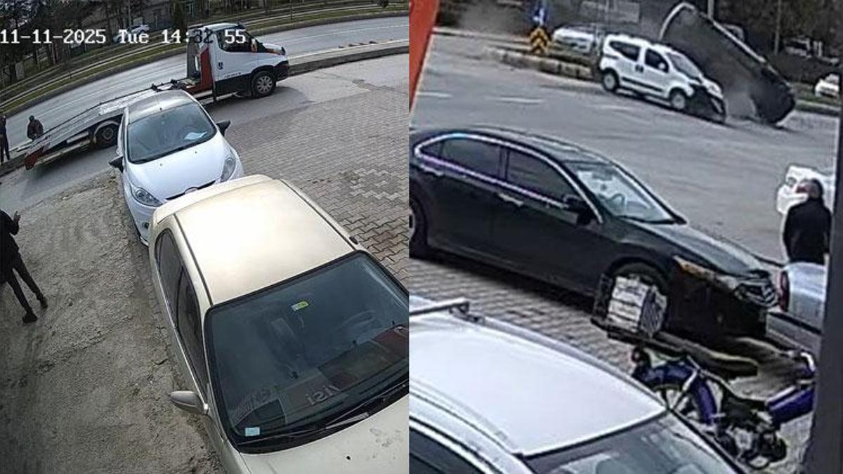 Eskişehir'de 2 hafif ticari aracın çarpıştığı kazada, 1 kişi yaralandı