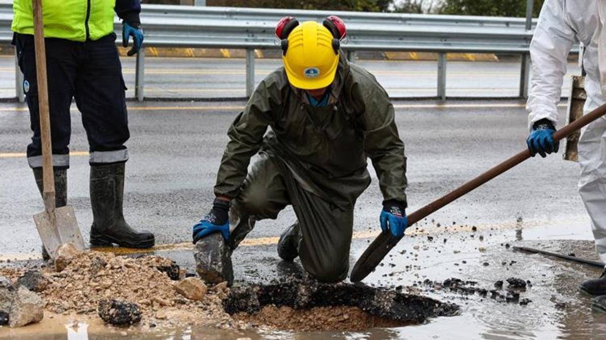 SASKİ zamanla yarıştı! Bir gecede 245 kg yağış aldı!