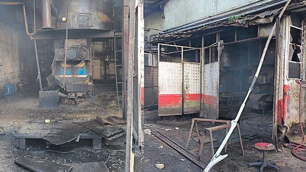 Afyonkarahisar'da yağ fabrikasındaki patlamada 10 kişi yaralandı