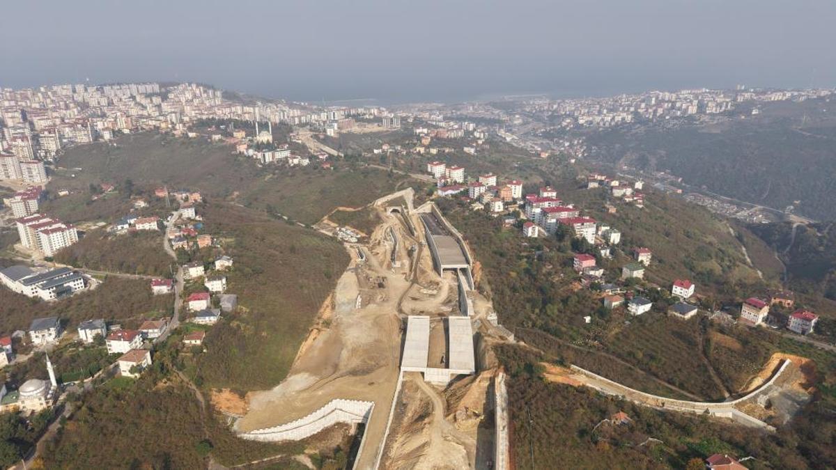 Trabzon'un trafiğine rahat nefes aldıracak dev projesinde sona yaklaşıldı: Maçka'ya ulaşım 20 dakikaya düşüyor!