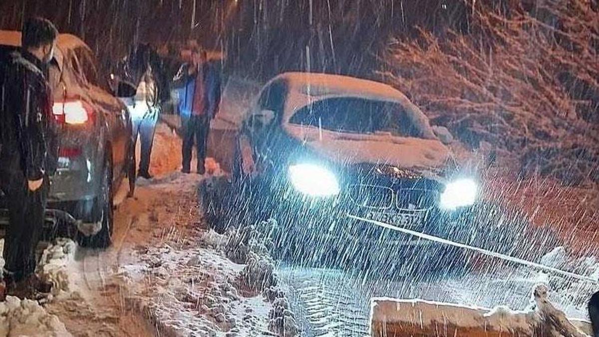 Malatya’da kar ve tipi ilçelerde ulaşımı olumsuz etkiledi