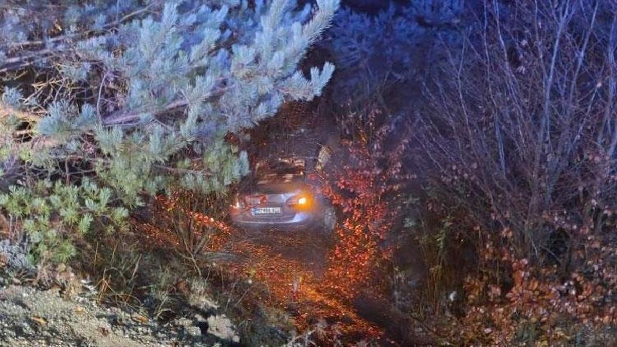 Tokat'ta alkollü sürücünün kullandığı araç şarampole yuvarlandı: 1 yaralı