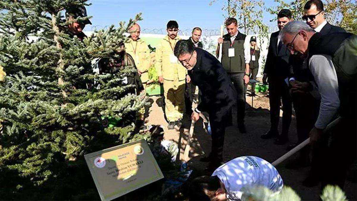 Milli Ağaçlandırma Günü’nde “yeşil” rekor! Bakan Yumakllı: 14 milyon 914 bin fidan toprakla buluştu