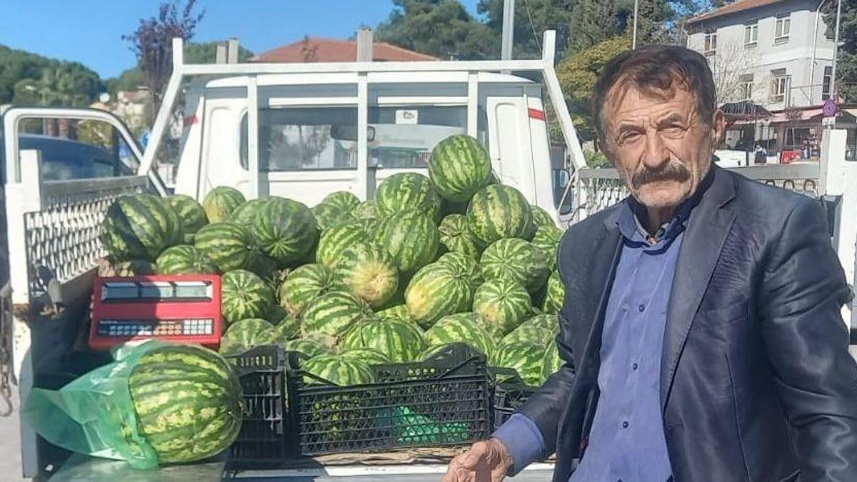 Kasım ayı geldi, karpuz tezgahtan inmedi