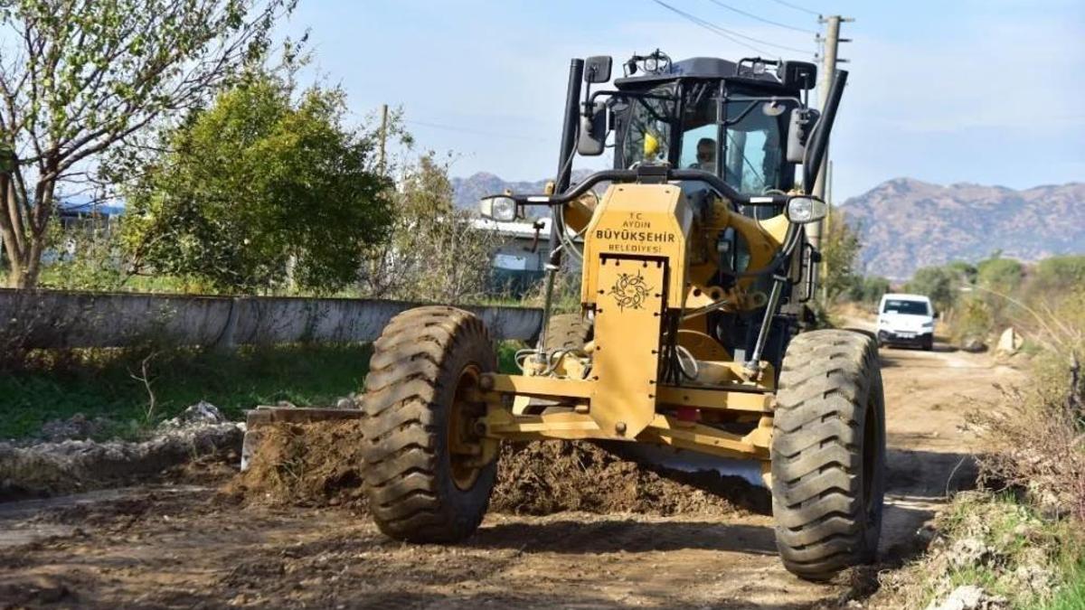 Aydın'a modern ulaşım ağı! Sınırteke yoluna yapıldı