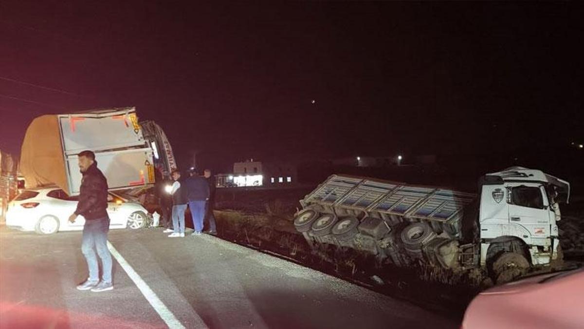 Diyarbakır Bismil karayolunda 5 aracın karıştığı z…