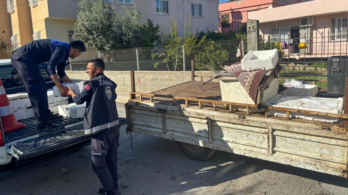 Tarsus’ta 250 kilogram balık imha edildi