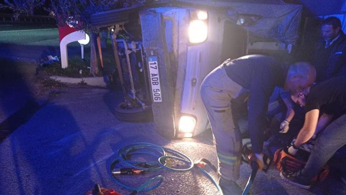 Balıkesir Havran'da kamyon ile kamyonetin çarpıştığı kazada 1 kişi öldü, 1 kişi yaralandı