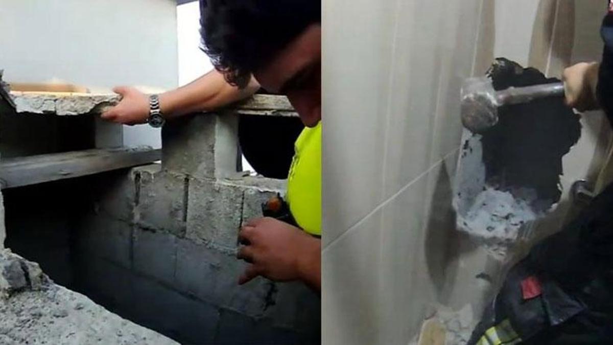 Mersin Tarsus'ta havalandırma boşluğunda nefes kesen kurtarma operasyonu