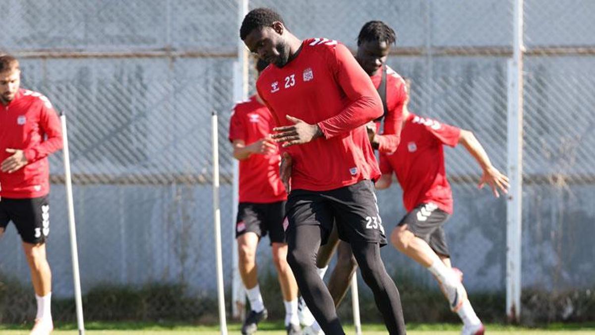 Sivasspor, Esenler Erokspor maçı hazırlıklarını sürdürdü