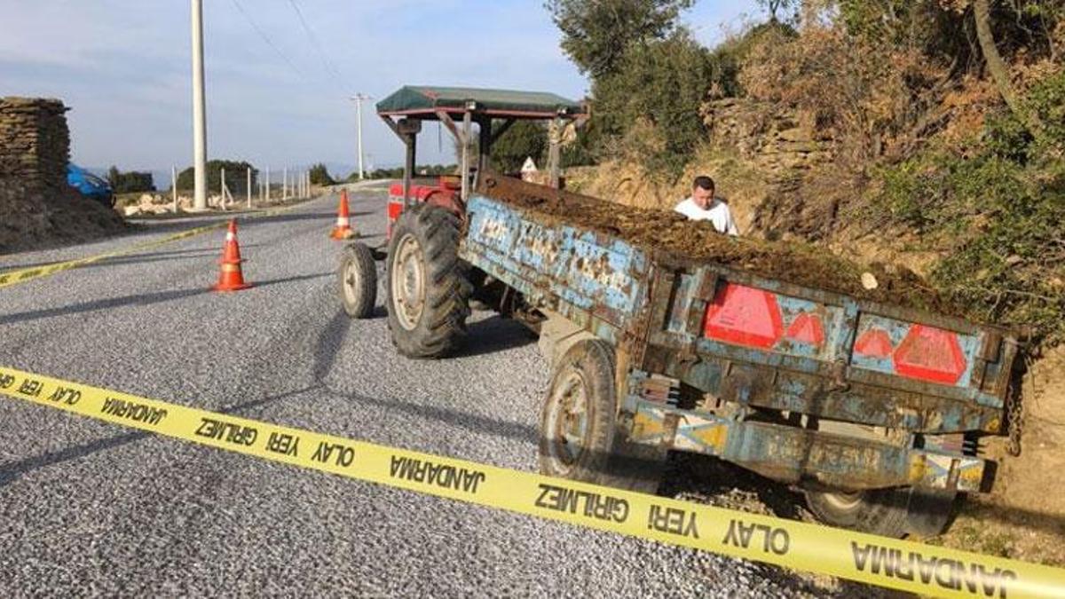 Aydın'da dedesinin sürdüğü traktörden düşüp, tekerin altında kalan çocuk, hayatını kaybetti