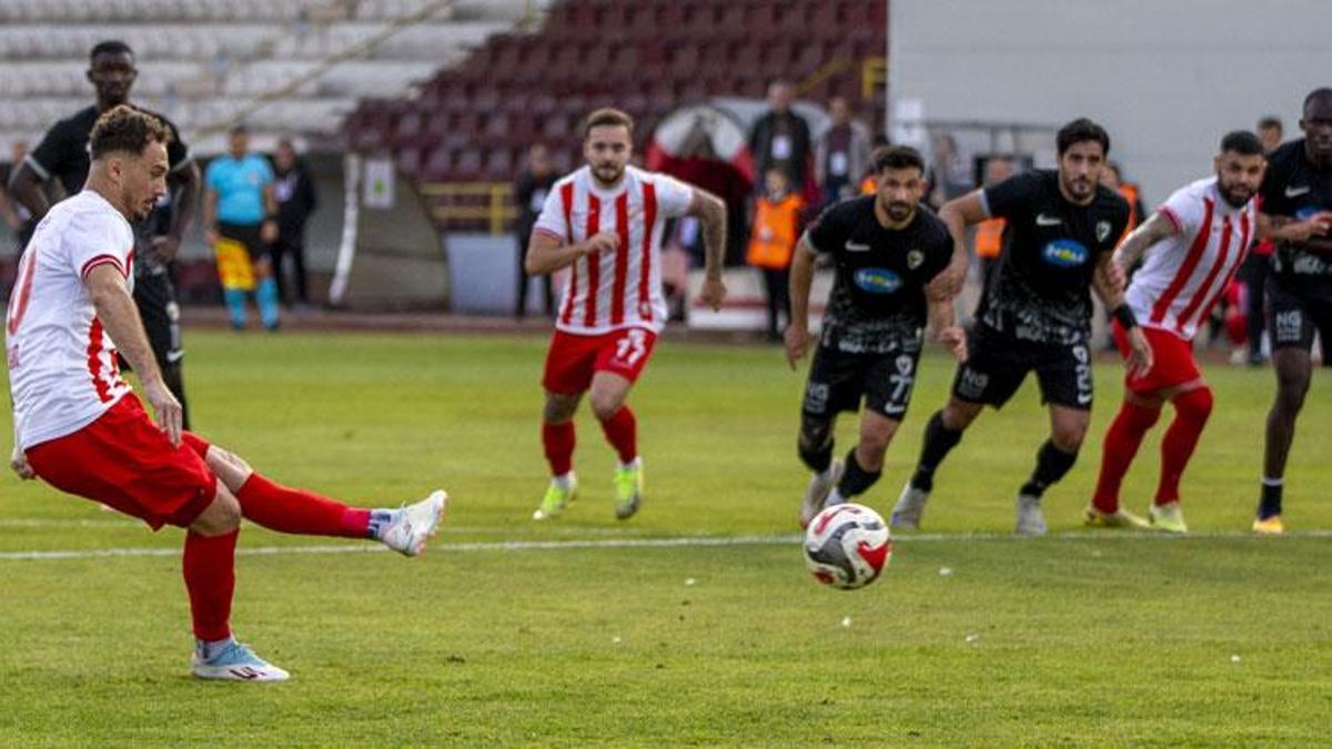 Boluspor-Amed Sportif Faaliyetler maçında gol yağmuru