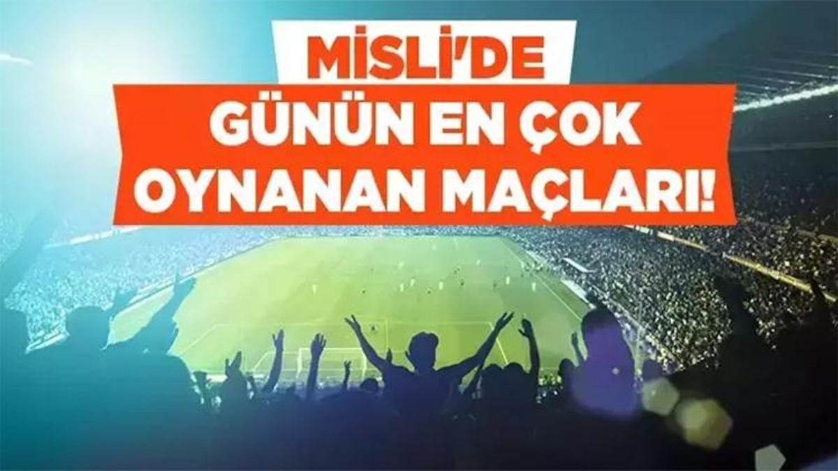 Haftanın kapanışında Trabzonspor, Başakşehir deplasmanında! Manchester United ve Konyaspor iç sahada favori… İşte Misli’den Günün En Çok Oynanan Maçları