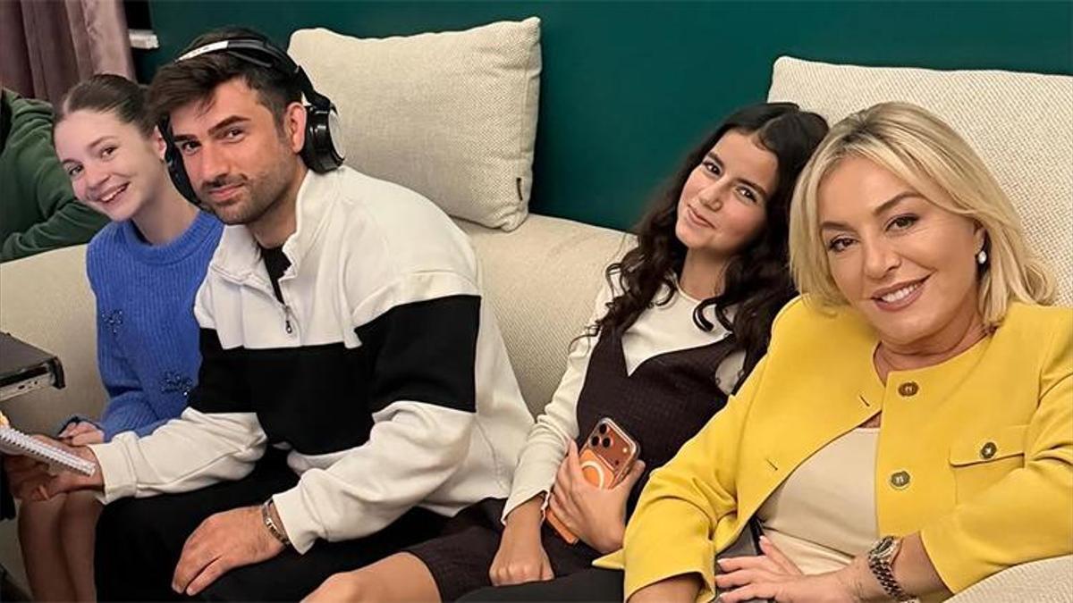 Sırlar ekranda, kahkaha sette!