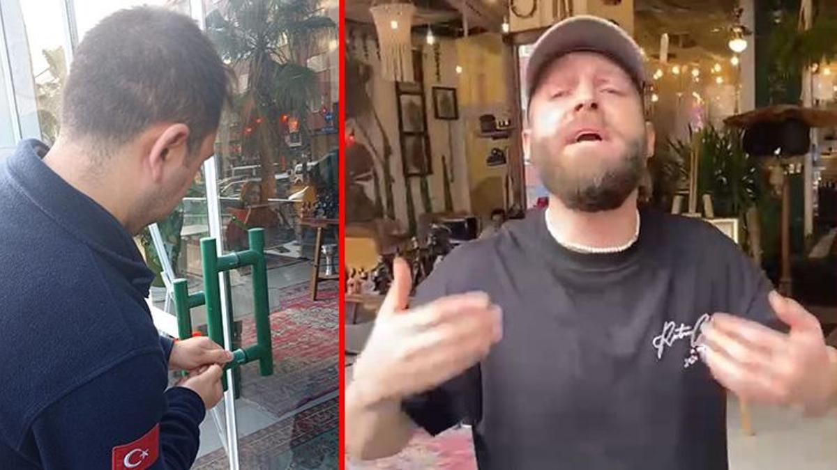 Gaziosmanpaşa'da öğretmenlerin kovulduğu kafe mühürlendi! '20 kişilik bir rezervasyon yapılıyor, 40 kişi geliyor'