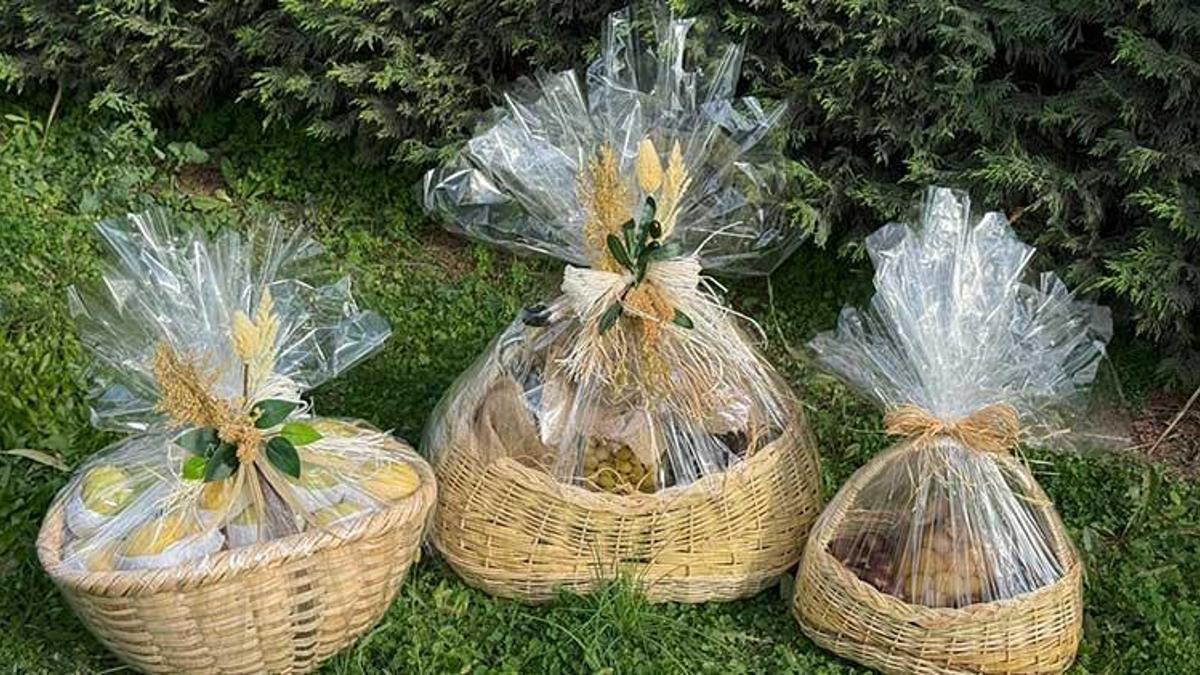 Bursa’dan Papa’ya çok özel hediyeler: Coğrafi işaretli ürünler üç ayrı sepette armağan edildi