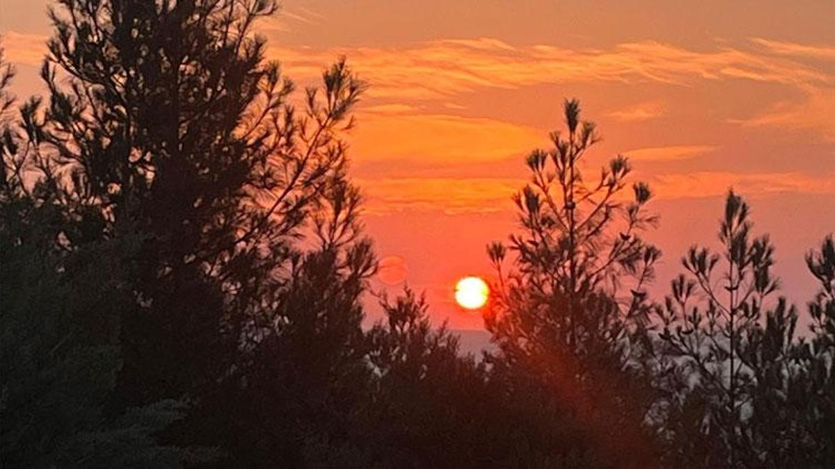 Batman'da gün batımı kartpostallık görüntüler ortaya çıkardı