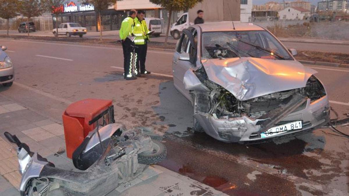 Aksaray’da 3 araca çarpan alkollü sürücü, sağlık çalışanına 'Beni morga götürün' dedi