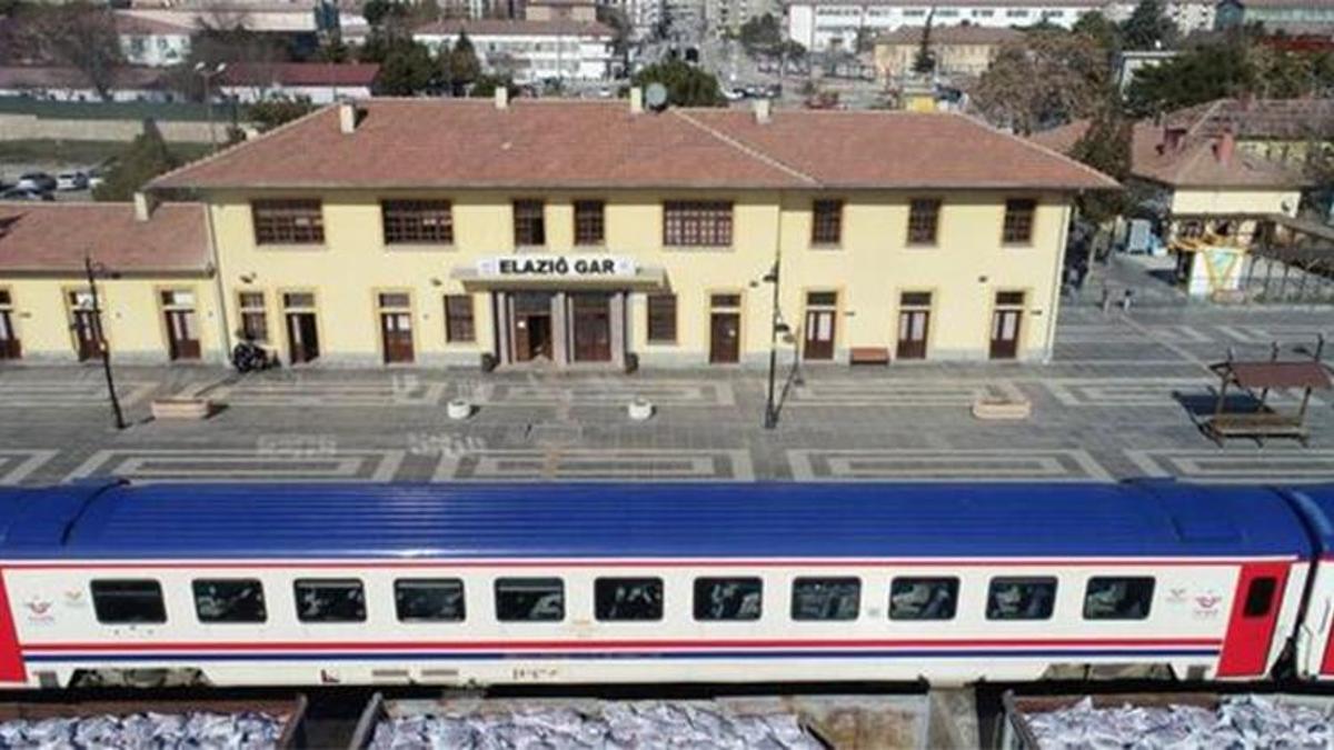 Elazığ tren istasyonları ve seferleri