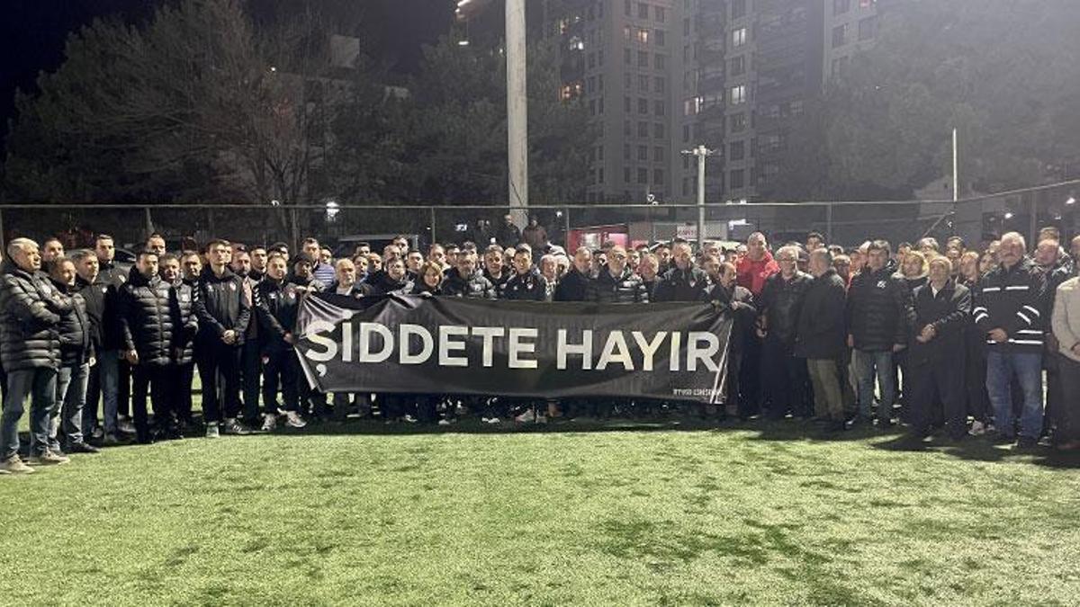 Eskişehir'de amatör maçta hakemi darbeden futbolcu ile kulüp yöneticisi babası tutuklandı